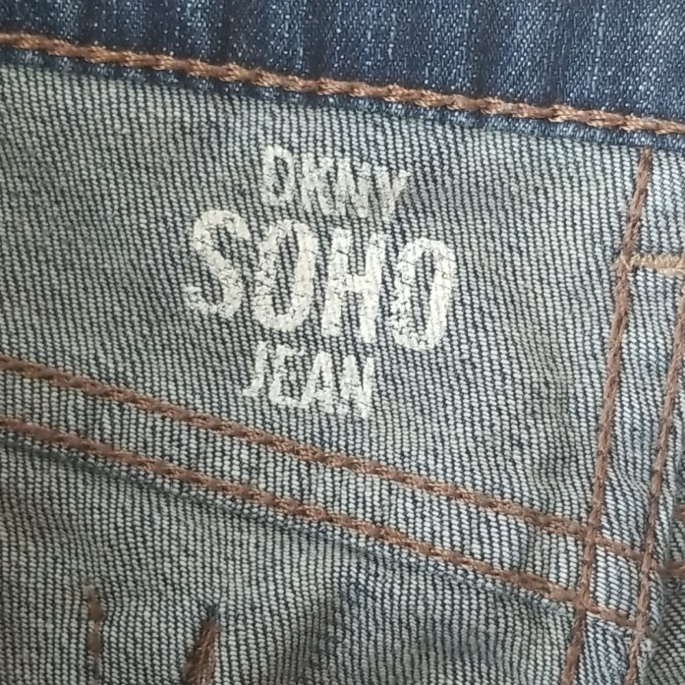 DKNY blue Soho capris size 6 - Picture 5 of 9